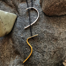 Γούρι 2025 Xειροποίητo, επίχρυσο ασημένιo κολιέ, Ένα - 5