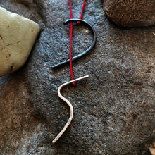 Γούρι 2025 Xειροποίητo ασημένιo κολιέ με οξείδωση, Ένα - 4