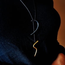 Γούρι 2025 Xειροποίητo κολιέ, Ασήμι, επιχρύσωση,οξείδωση, Ένα - 3