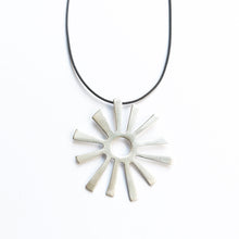 Xειροποίητo κολιέ Sun, Ασήμι 925 - 4