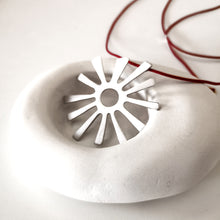 Xειροποίητo κολιέ Sun, Ασήμι 925 - 1