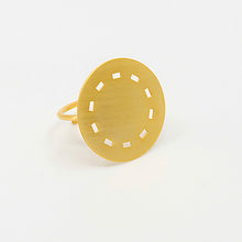 Ασημένιο δαχτυλίδι Classic χειροποίητο, επίχρυσο - 2