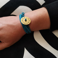 Χειροποίητο ασημένιο βραχιόλι Classic με επιχρύσωση - 2