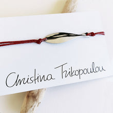 Χειροποίητο ασημένιο βραχιόλι ψάρι με οξείδωση - 1