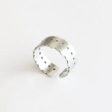 Χειροποίητο ρομαντικό δαχτυλίδι Flower ασήμι 925 - 3
