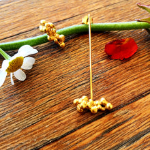 Σκουλαρίκια ανόμοια Granule, ασήμι 925 και επιχρύσωση, Συλλογή Natura. - 2