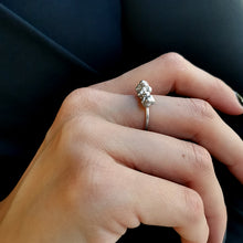 Κομψό, χειροποίητο δαχτυλίδι Granule από ασήμι 925, Συλλογή Natura. - 1