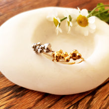 Κομψό, χειροποίητο δαχτυλίδι Granule από ασήμι 925, Συλλογή Natura. - 4