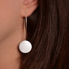 Σκουλαρίκια διαφορετικά μεταξύ τους, δίσκοι Space (ασήμι) - 2