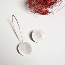 Σκουλαρίκια διαφορετικά μεταξύ τους, δίσκοι Space (ασήμι) - 1