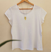 Μοντέρνο χειροποίητο κολιέ Wave (ασήμι, επιχρύσωση) - 4