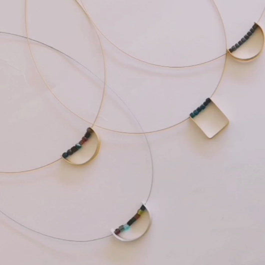 Space stones necklaces video