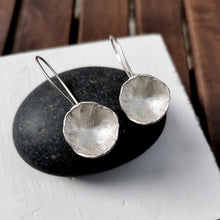 Handmade silver Bloom earrings, Natura collection - 2
