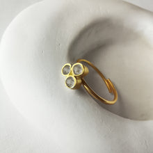 Inspired by nature, gold plated silver ring, Molla. Natura Collection. - 3
