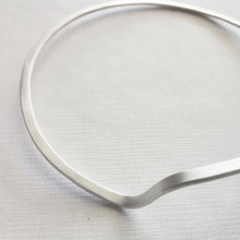 Handmade, minimalist, silver Texture bracelet - 5
